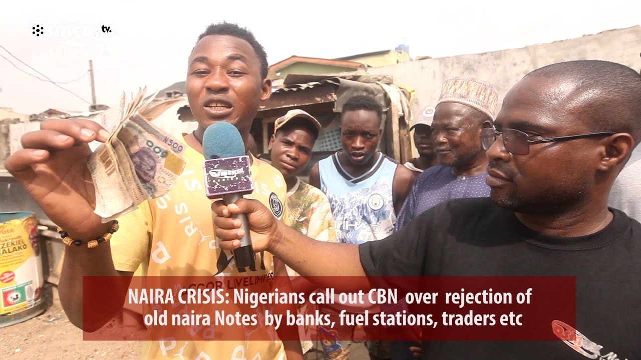 NAIRA CRISIS: Nigerians call out CBN over rejection of Old Naira Notes by Banks, Traders etc