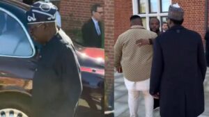 WATCH: Seyi Tinubu, Cubana Chiefpriest and others in London during President Bola Tinubu state visit