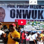 jubilations as hon philip onwuka empowers over 5000 people with cash prizes in oshodi isolo lagos