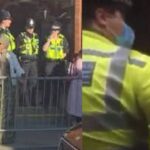 one dey protest against tinubu. another group dey sing on your mandate. he almost got himself arrested.