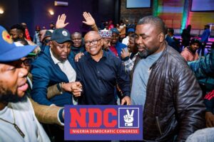Peter Obi received a warm reception from Nigerians in Cape Town, South Africa 🇿🇦🇳🇬