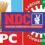 There’s an impostor herae. We elected him under Labour Party, he left us to APC and when they denied him ticket, he quickly joined NDC.