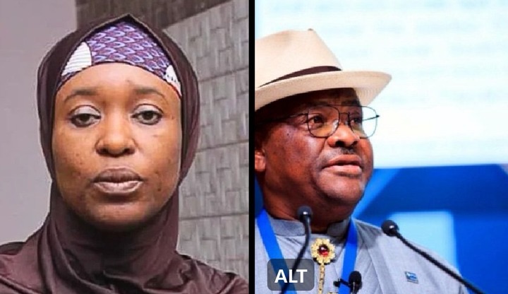  Wike Reacts To Aisha Yesufu’s Failed Senate Ticket