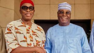 Power Move: Atiku Woos Amaechi in Abuja Amid Intense ADC VP Negotiations