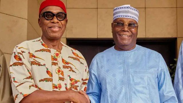 Power Move: Atiku Woos Amaechi in Abuja Amid Intense ADC VP Negotiations