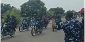 Outrage sparks over video of gunmen passing right through a police checkpoint on the Zamfara-Sokoto axis.