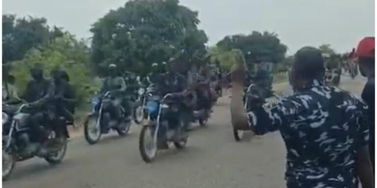 Outrage sparks over video of gunmen passing right through a police checkpoint on the Zamfara-Sokoto axis.