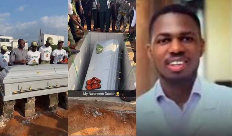 "A life cut short too soon. The tragic story of the 25-year-old corps member doctor who passed away after a three-week struggle for medical leave."