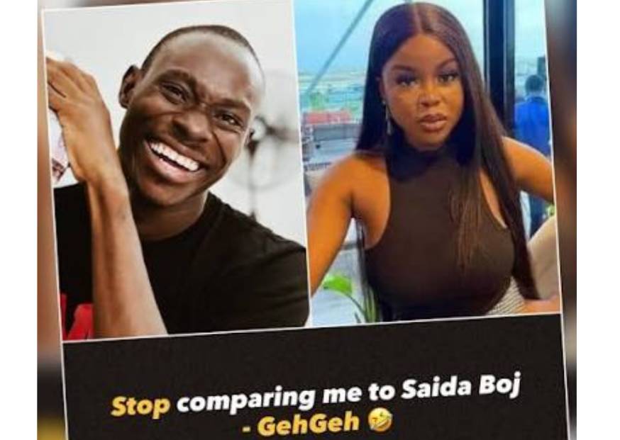 WATCH_ Wedding Saga_ “Bring him to my church so I can handle his mouth” — Saida Boj reacts to old video of GehGeh saying he should be taken to a Celestial church if he ever gets married
